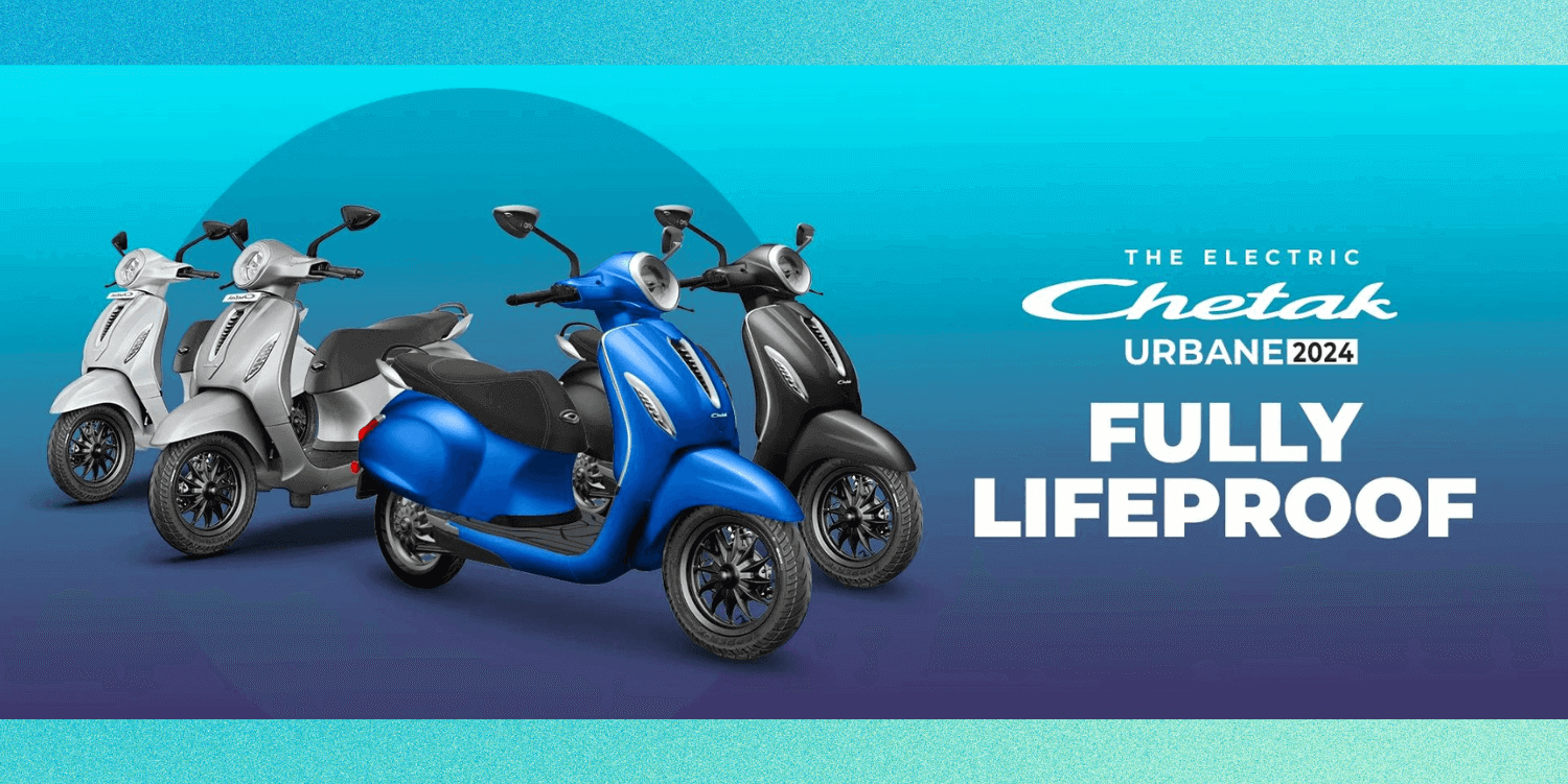 Bajaj Chetak Electric Scooter Features Colour Specifications And 