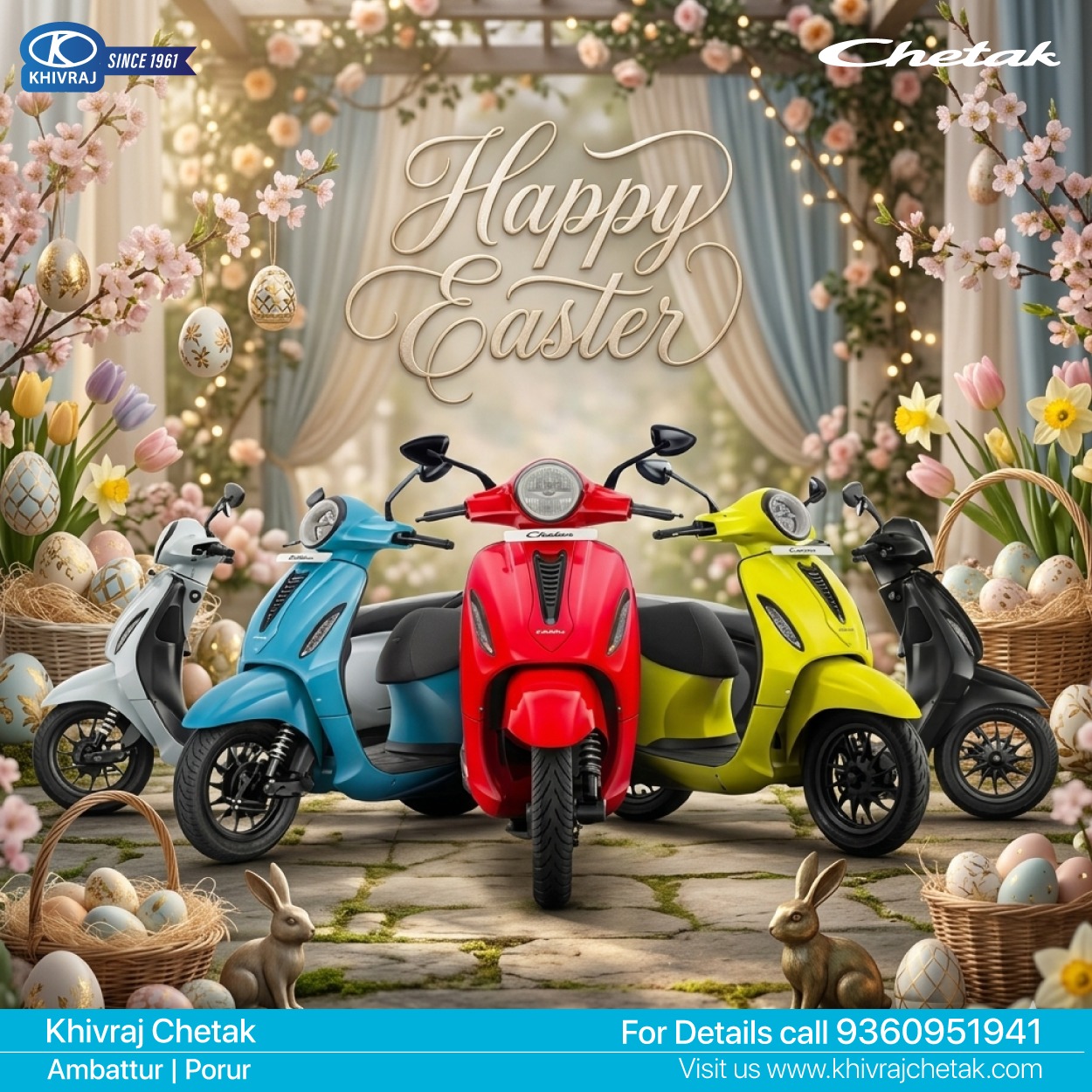 Happy Easter - by Khivraj Chetak